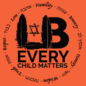 Youth LB Every Child Matters Orange Tee  Design