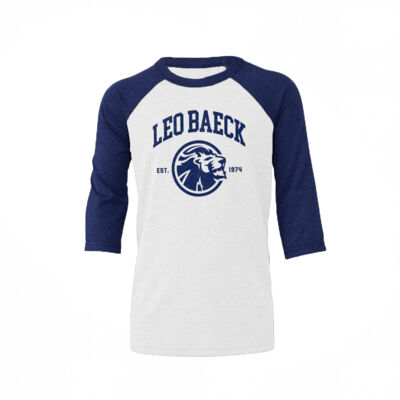 Adult Leo Baeck Baseball Tee  Thumbnail