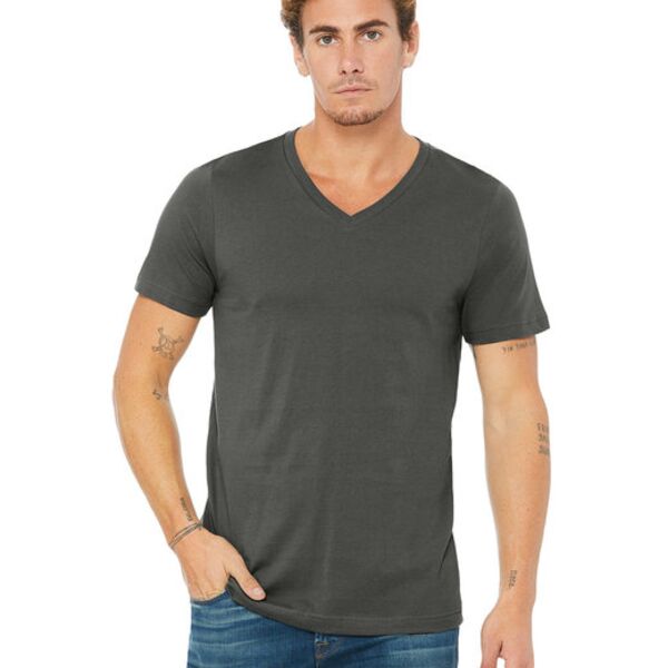 Unisex Jersey V-Neck Tee Thumbnail