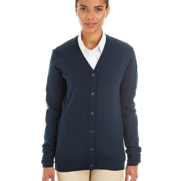 Ladies' Pilbloc™ V-Neck Button Cardigan Sweater Thumbnail