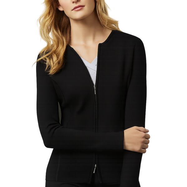 Womens 2-Way Zip Cardigan Thumbnail