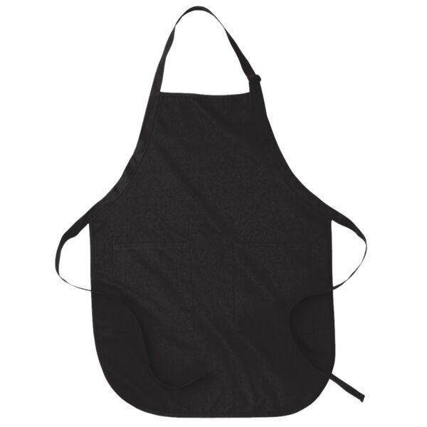 PREMIUM COTTON FULL LENGTH APRON WITH POCKETS Thumbnail